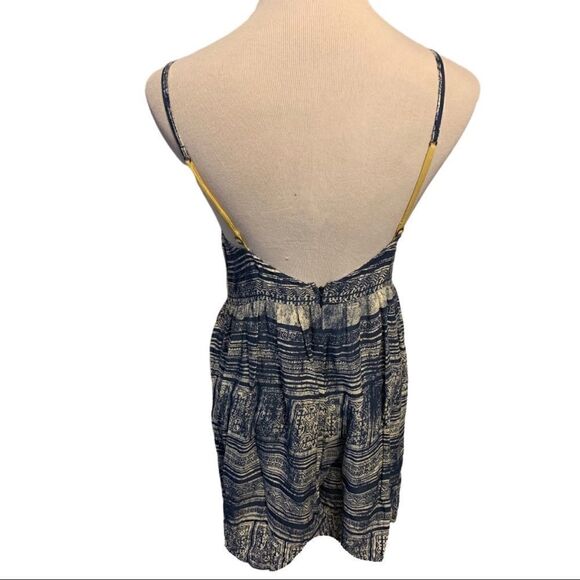 Roxy Blue and White Romper Sz S - Picture 2 of 6